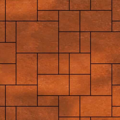 Тротуарная плитка Steinrus Инсбрук Альпен Color Mix Брук 60 мм
