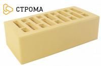 Облицовочный кирпич Строма полуторный утолщенный 1,4 НФ Солома гладкий