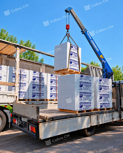 Блок газобетонный Могилевский КСИ 625х250х500 стеновой, D500