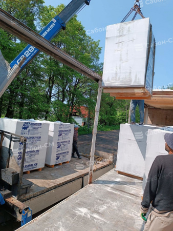 Блок газобетонный Могилевский КСИ 625х300х250 стеновой, D400